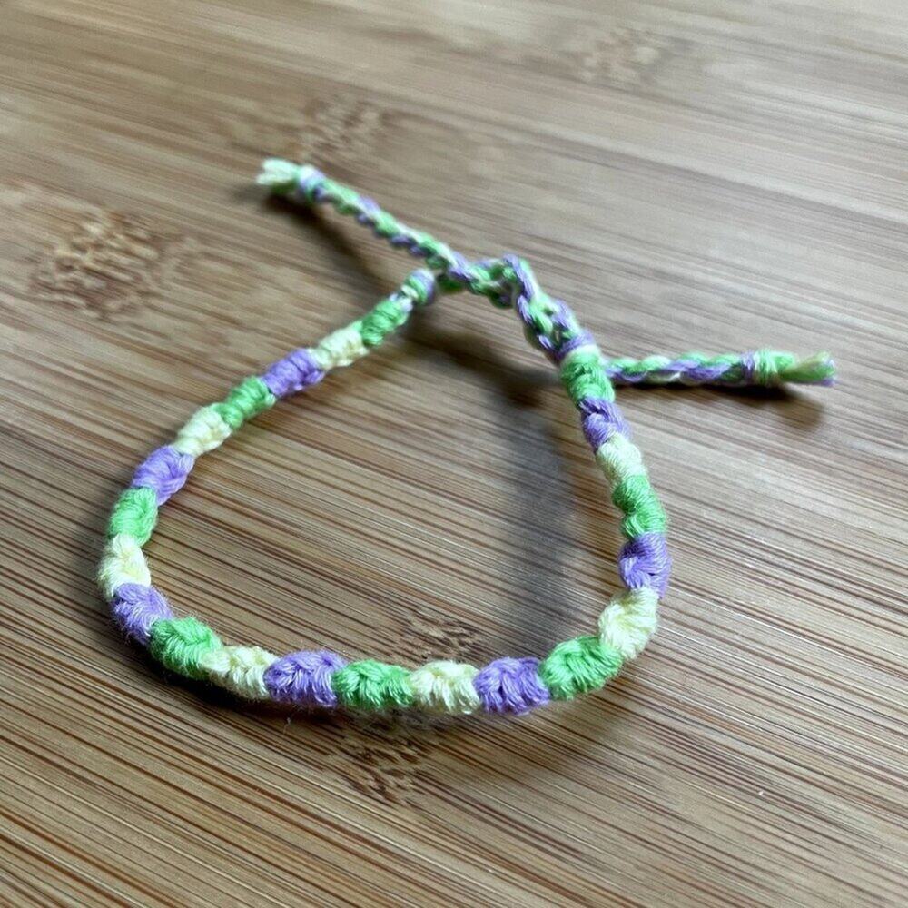 Andrea Woven Bracelet anklet trendy comfortable tie embroidery thread woven gift